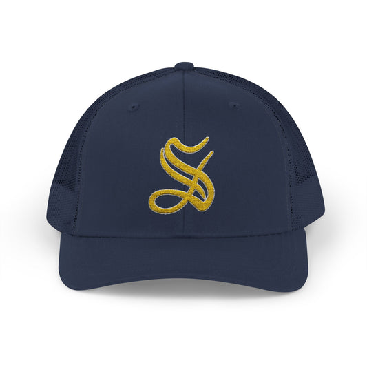 Saline Baseball Old English S Embroidered Snapback Hat