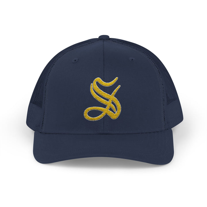 Saline Baseball Old English S Embroidered Snapback Hat