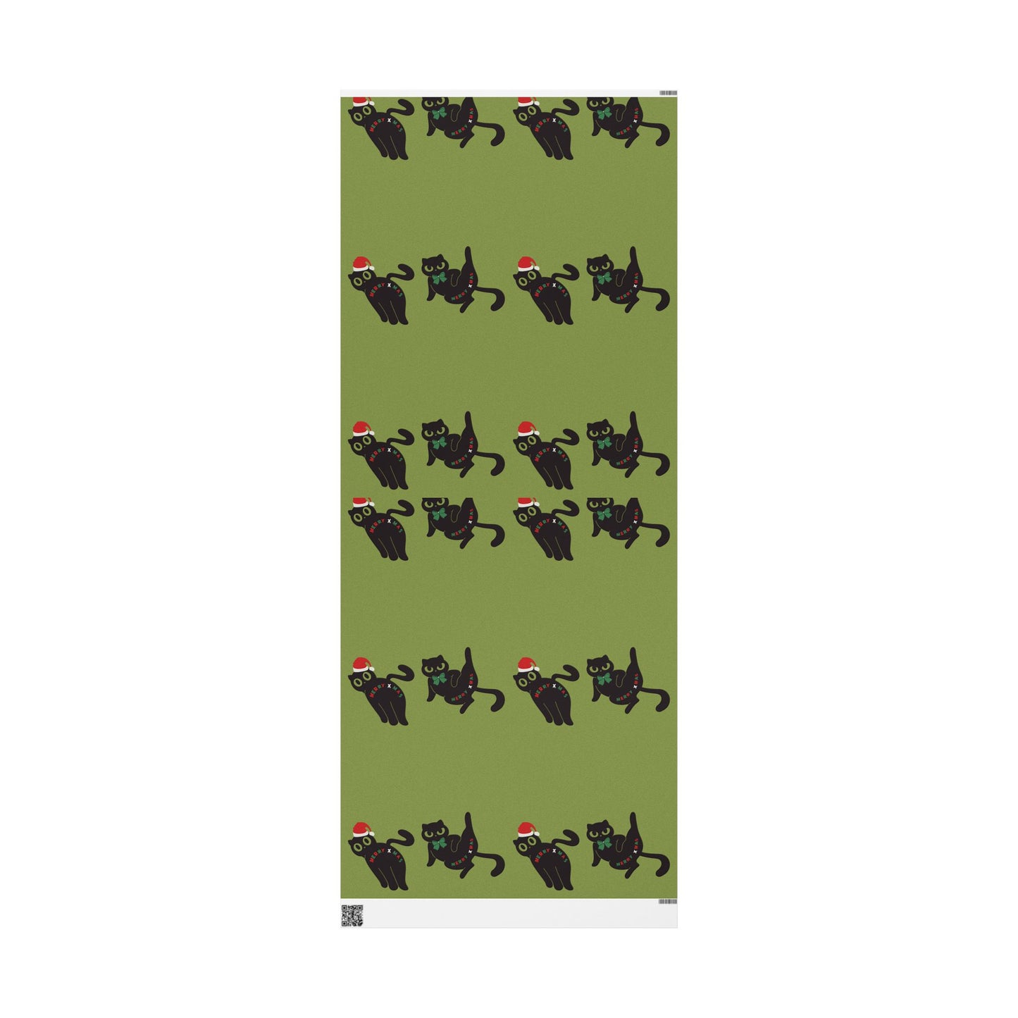 Whimsical Holiday Wrapping Paper Roll