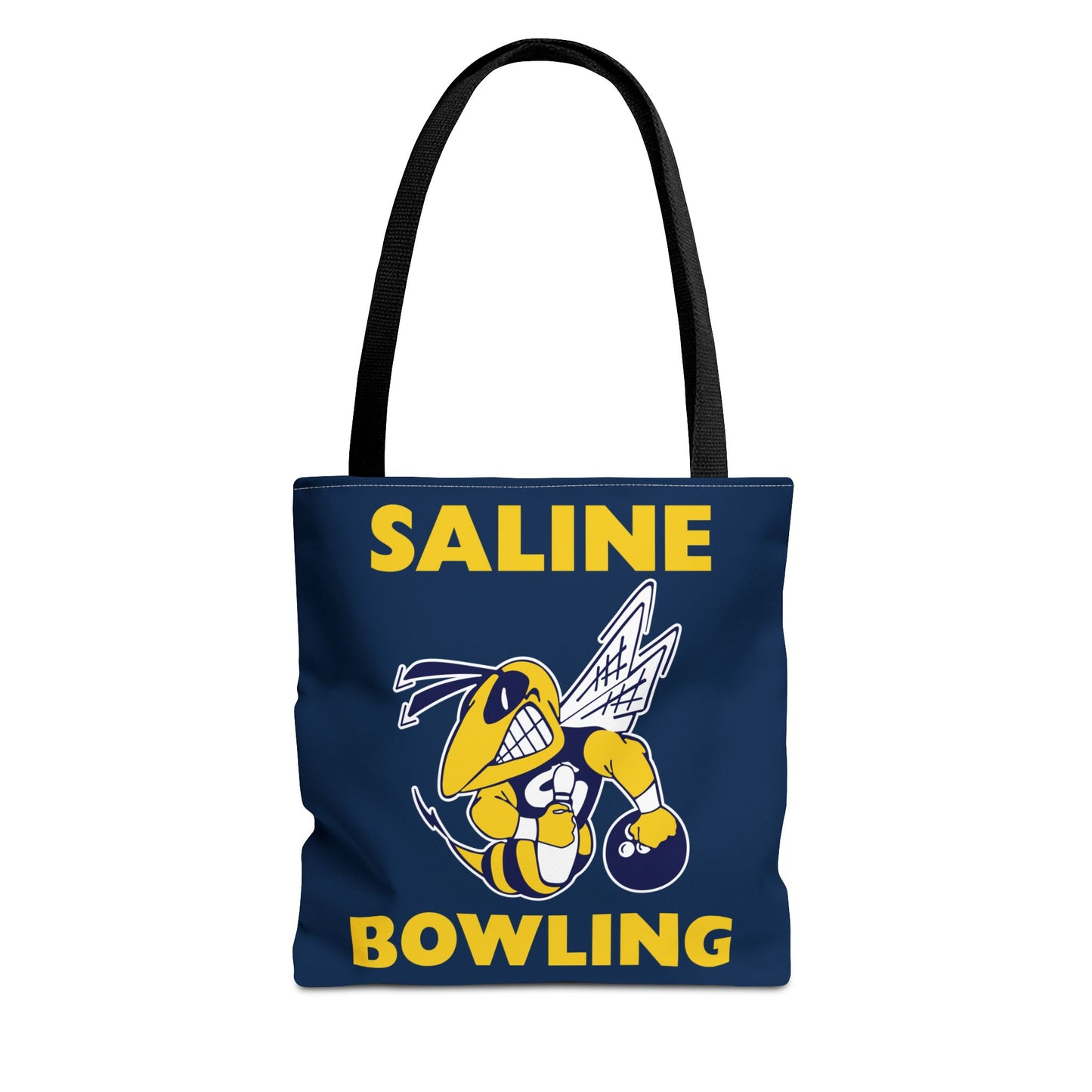 Saline Bowling Tote Bag - Sporty and Stylish Carry-All for Bowling Enthusiasts