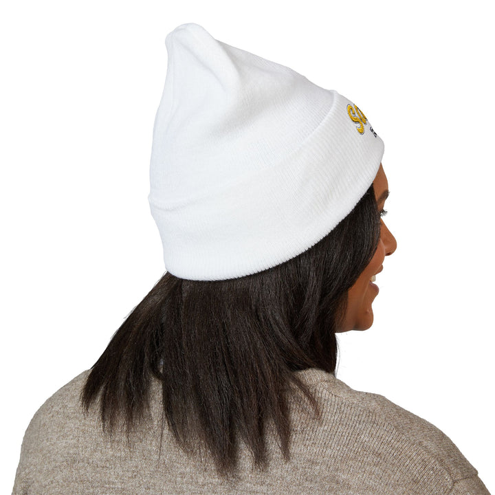Saline Embroidered Cuffed Beanie