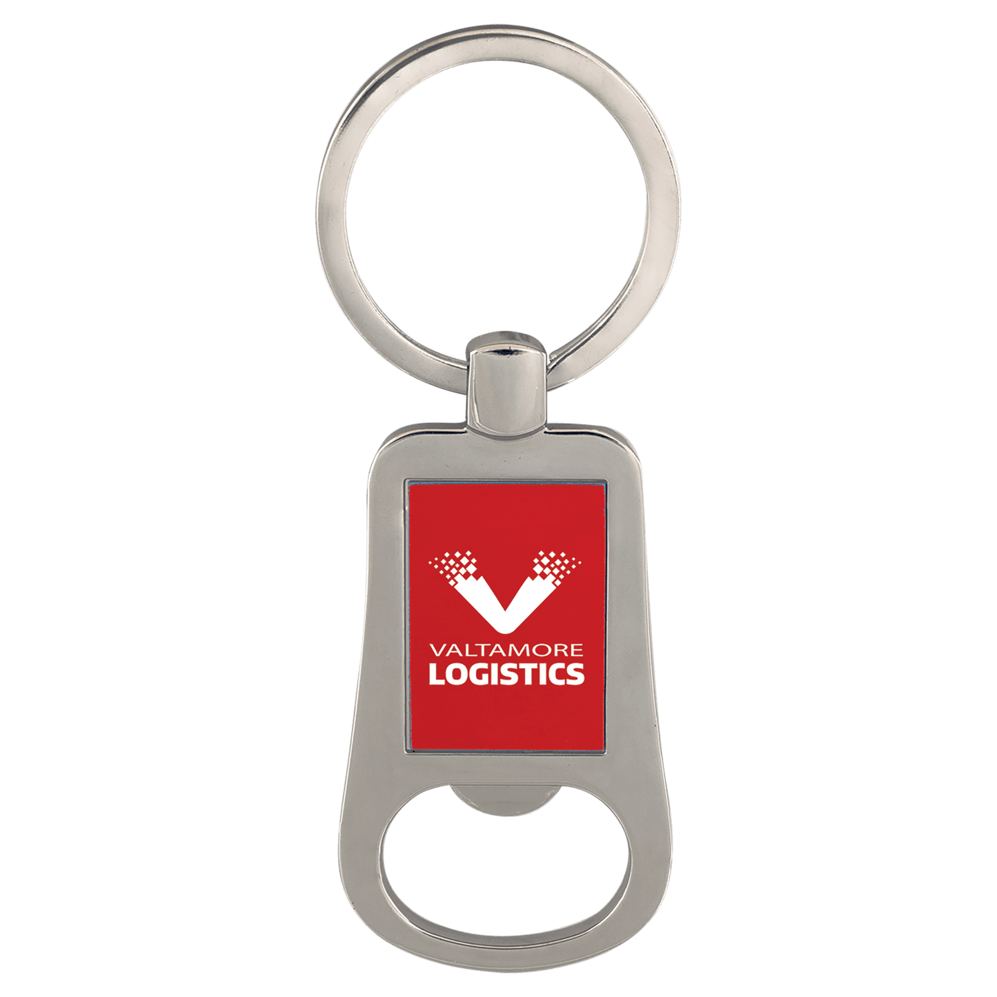2 1/8" Laserable Bottle Opener Keychain