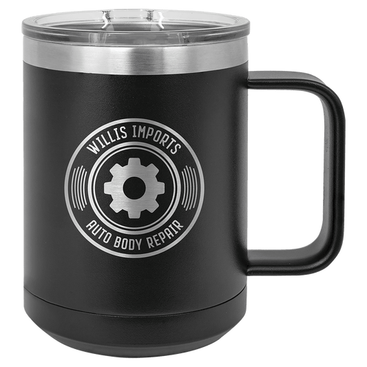 Polar Camel 15 oz. Vacuum Insulated Mug with Slider Lid