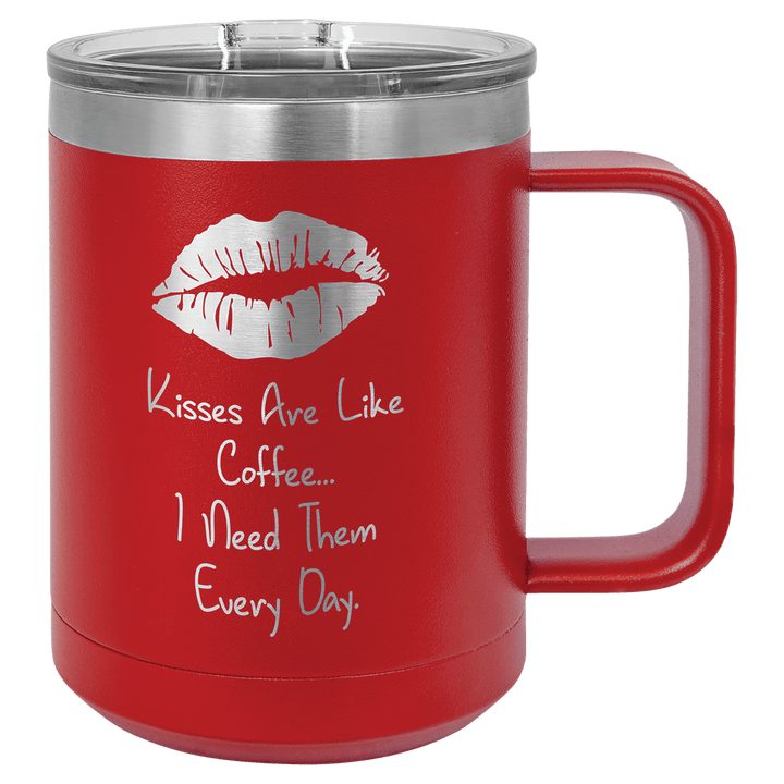 Polar Camel 15 oz. Vacuum Insulated Mug with Slider Lid