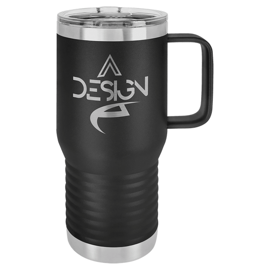 Polar Camel 20 oz. Vacuum Insulated Travel Mug with Slider Lid