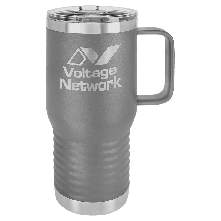 Polar Camel 20 oz. Vacuum Insulated Travel Mug with Slider Lid