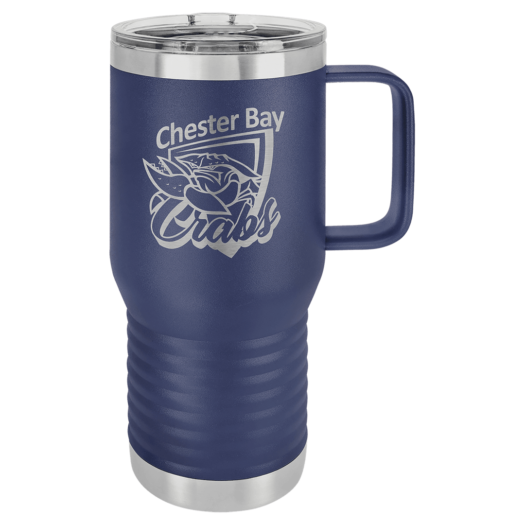 Polar Camel 20 oz. Vacuum Insulated Travel Mug with Slider Lid
