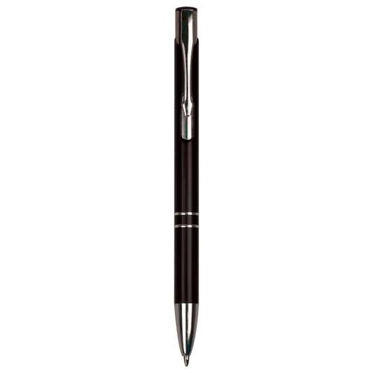 Pen with Silver Trim Laserable Pen