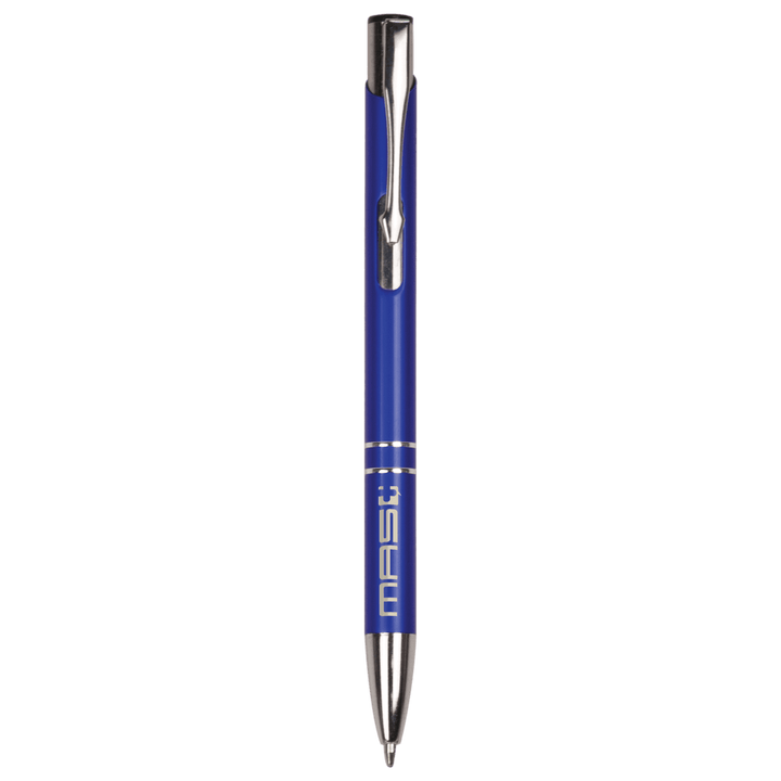 Pen with Silver Trim Laserable Pen