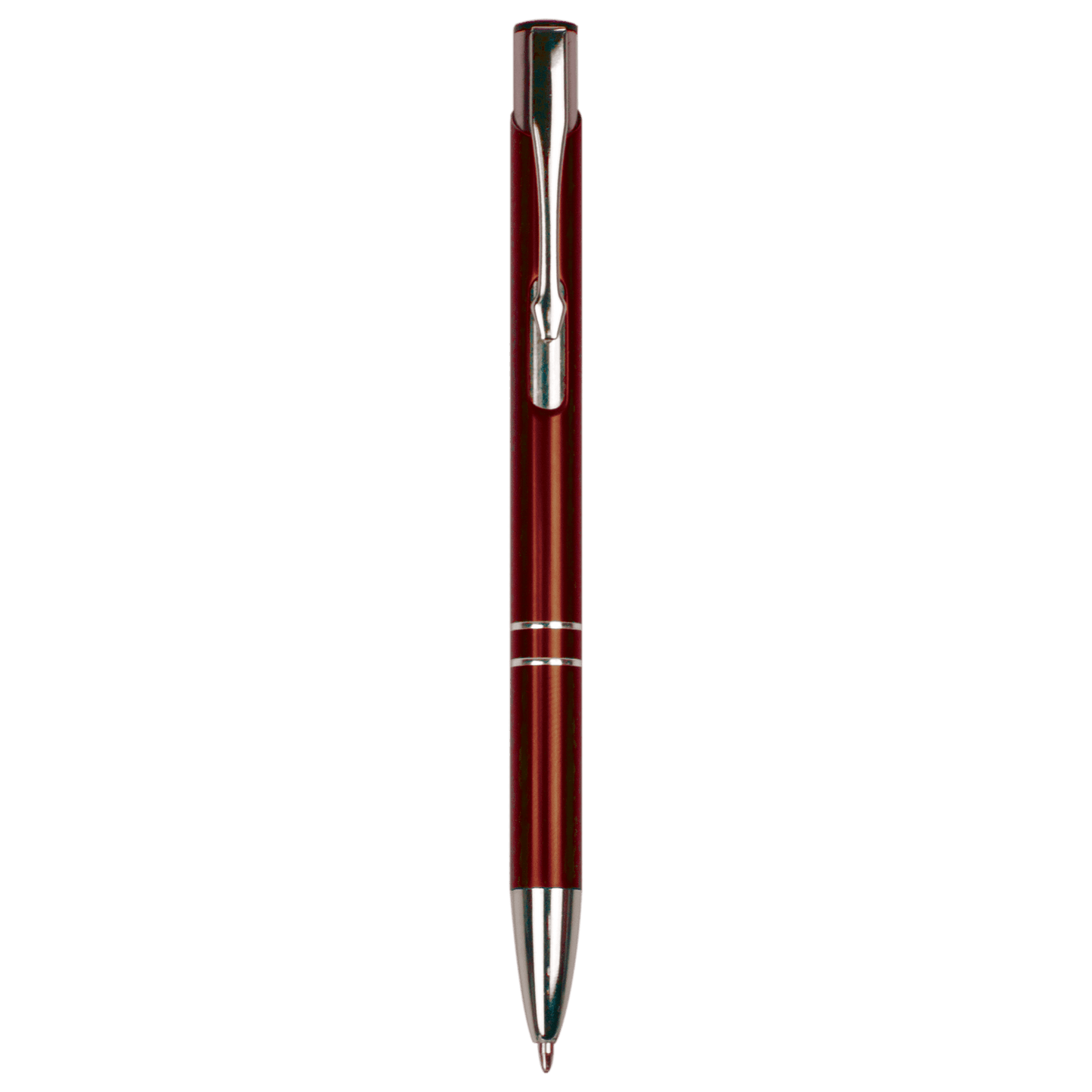 Pen with Silver Trim Laserable Pen