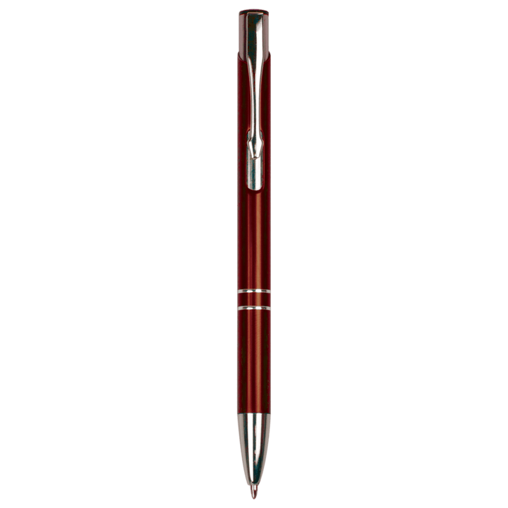 Pen with Silver Trim Laserable Pen