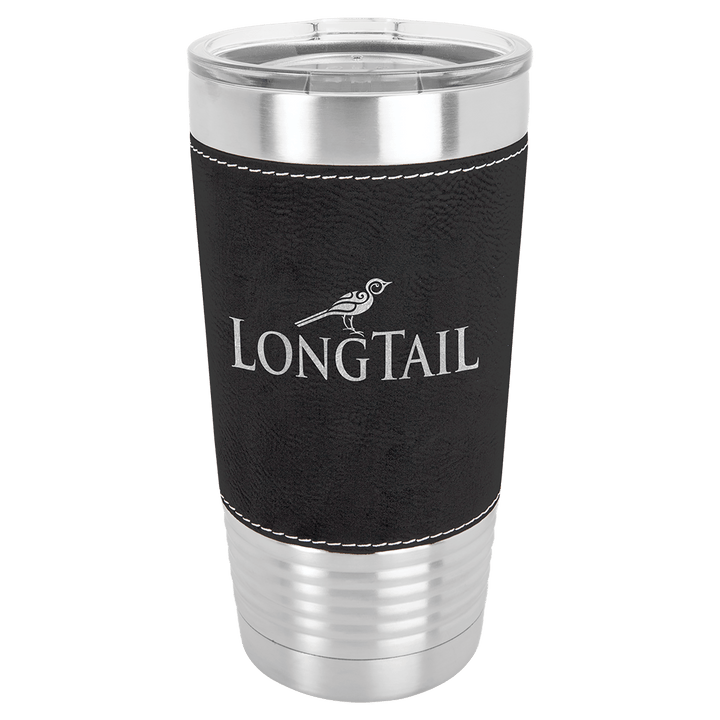 Polar Camel 20 oz. Leatherette Tumbler with Slider Lid