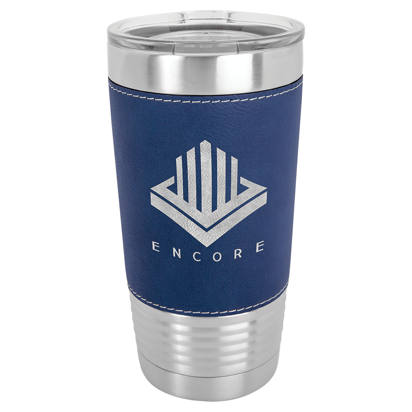 Polar Camel 20 oz. Leatherette Tumbler with Slider Lid