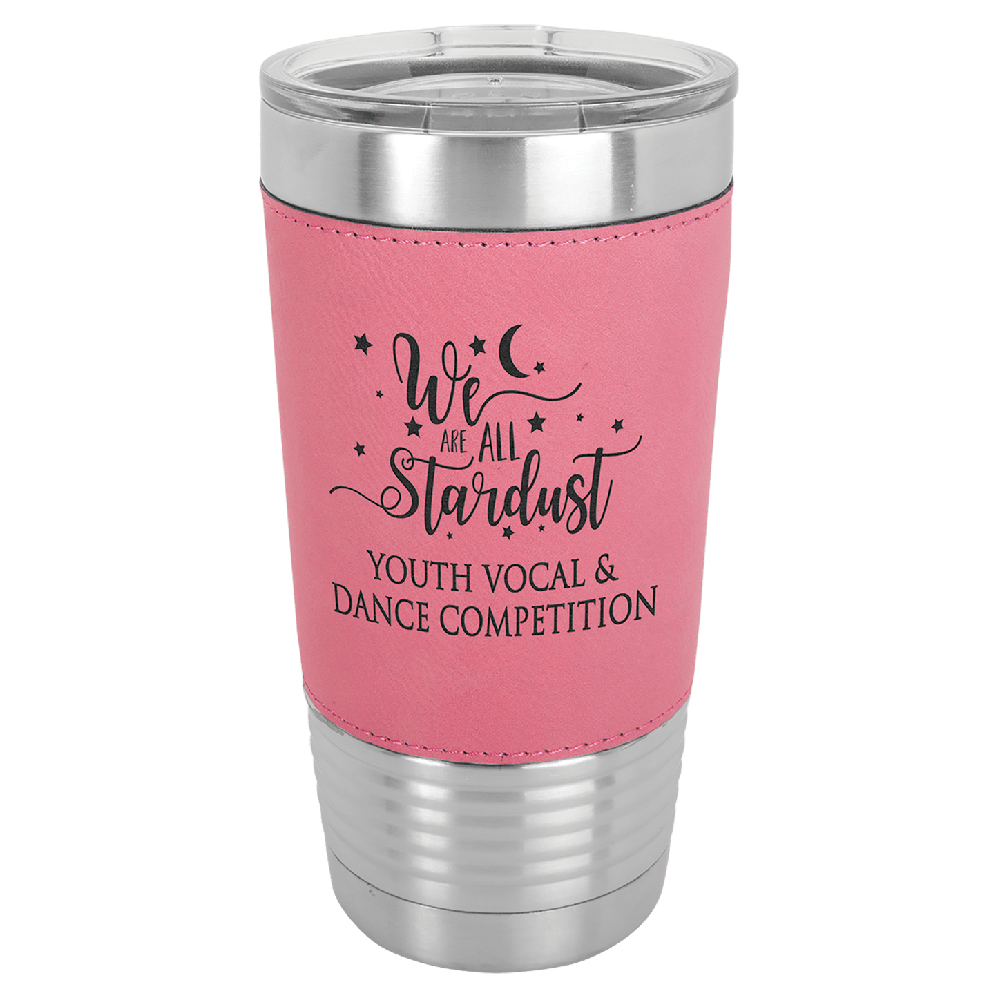 Polar Camel 20 oz. Leatherette Tumbler with Slider Lid