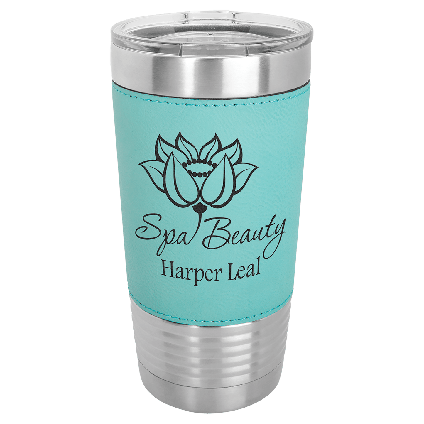 Polar Camel 20 oz. Leatherette Tumbler with Slider Lid