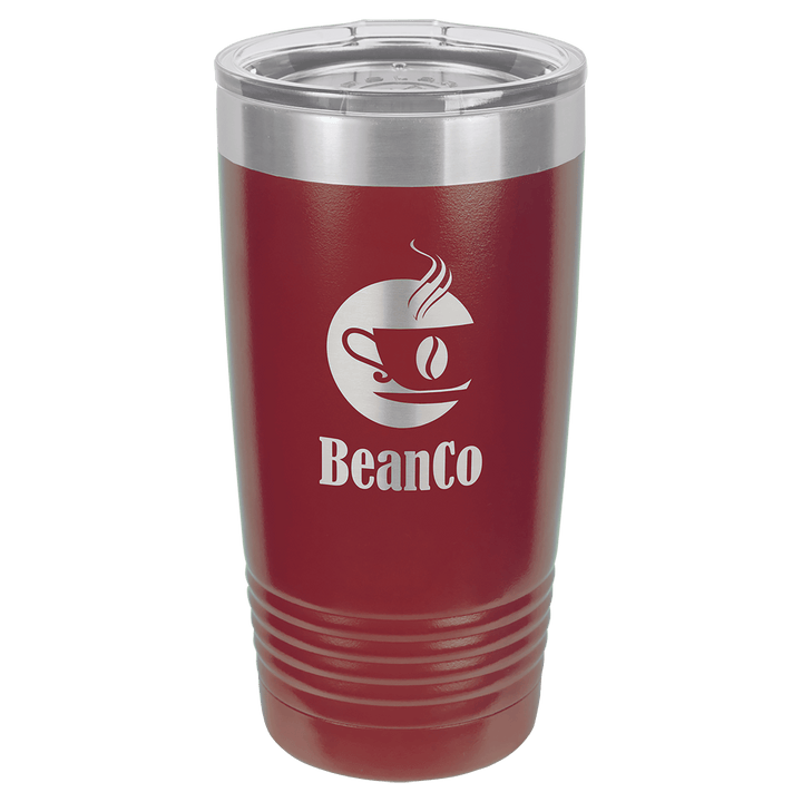 Polar Camel 20 oz. Ringneck Tumbler with Logo Lid