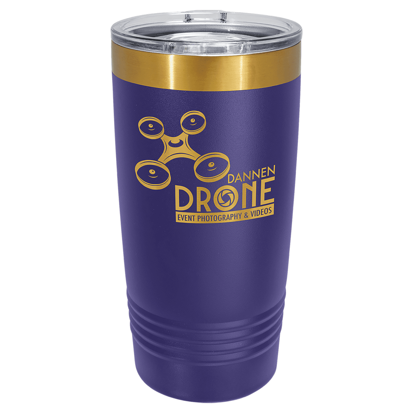 Polar Camel 20 oz. ION-Plated Ringneck Tumbler with Slider Lid