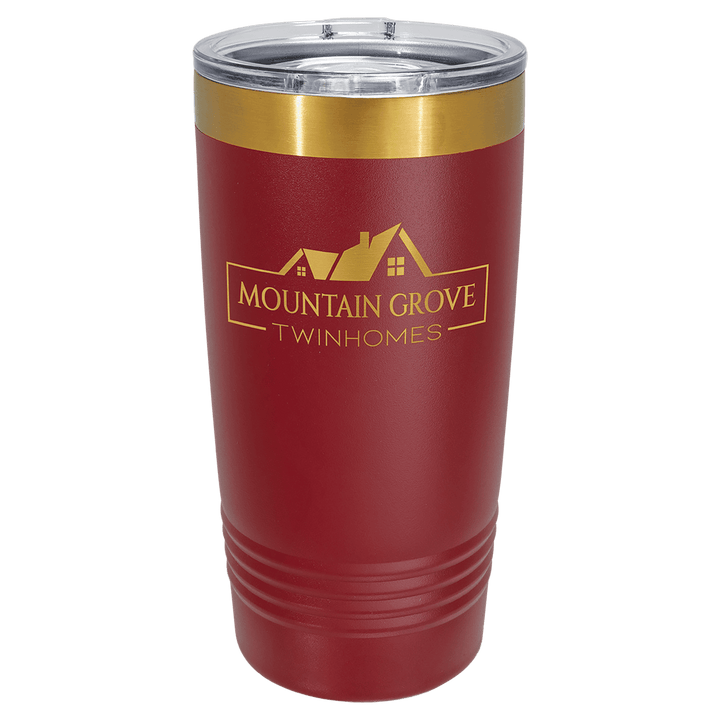 Polar Camel 20 oz. ION-Plated Ringneck Tumbler with Slider Lid