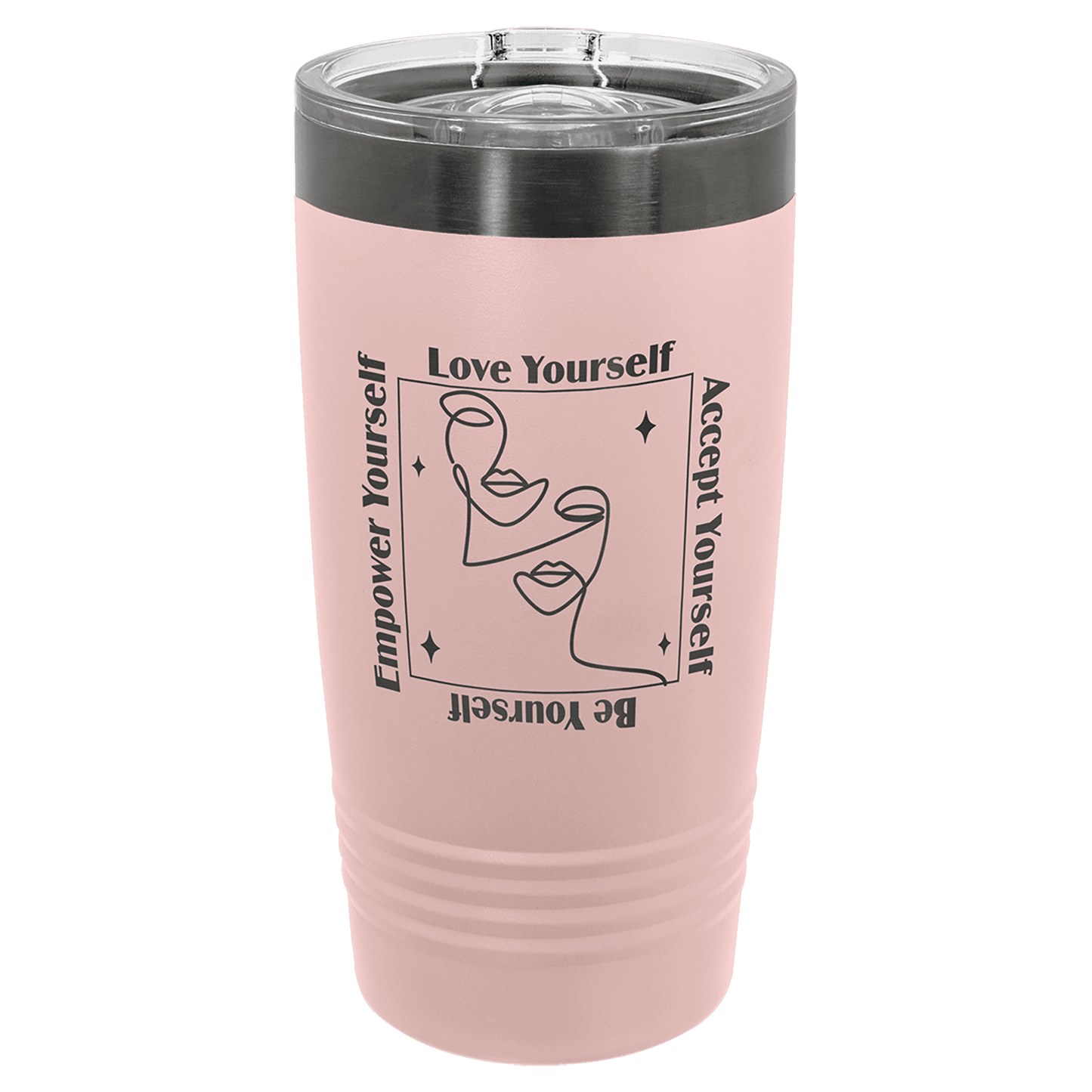 Polar Camel 20 oz. ION-Plated Ringneck Tumbler with Slider Lid