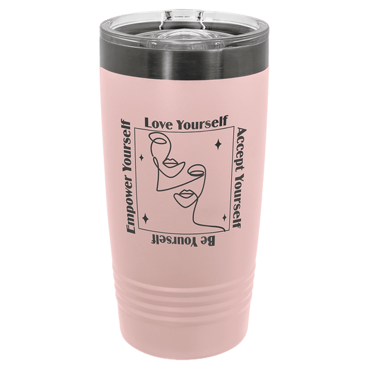 Polar Camel 20 oz. ION-Plated Ringneck Tumbler with Slider Lid