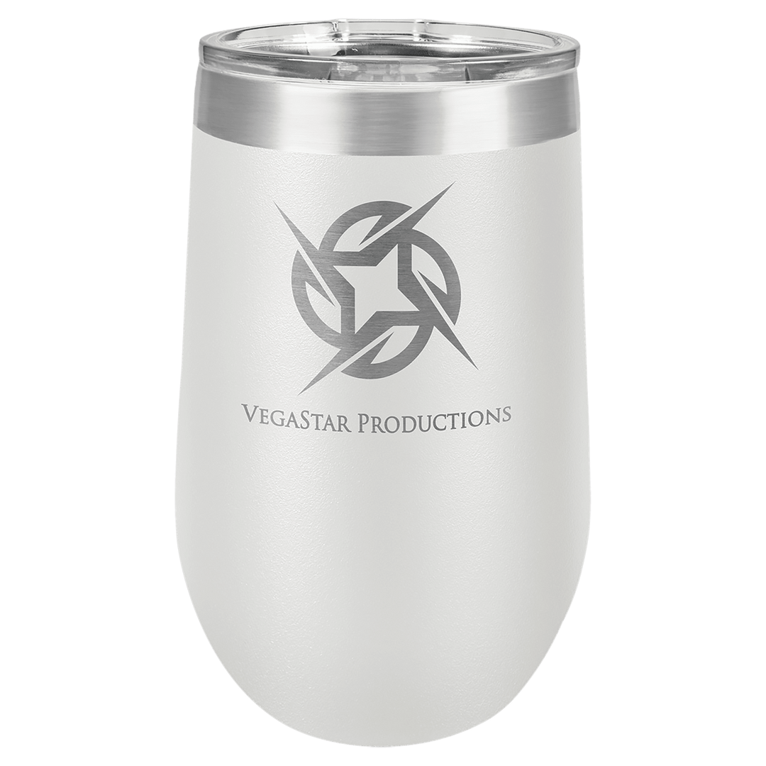 Polar Camel 16 oz. Vacuum Insulated Stemless Tumbler with Lid