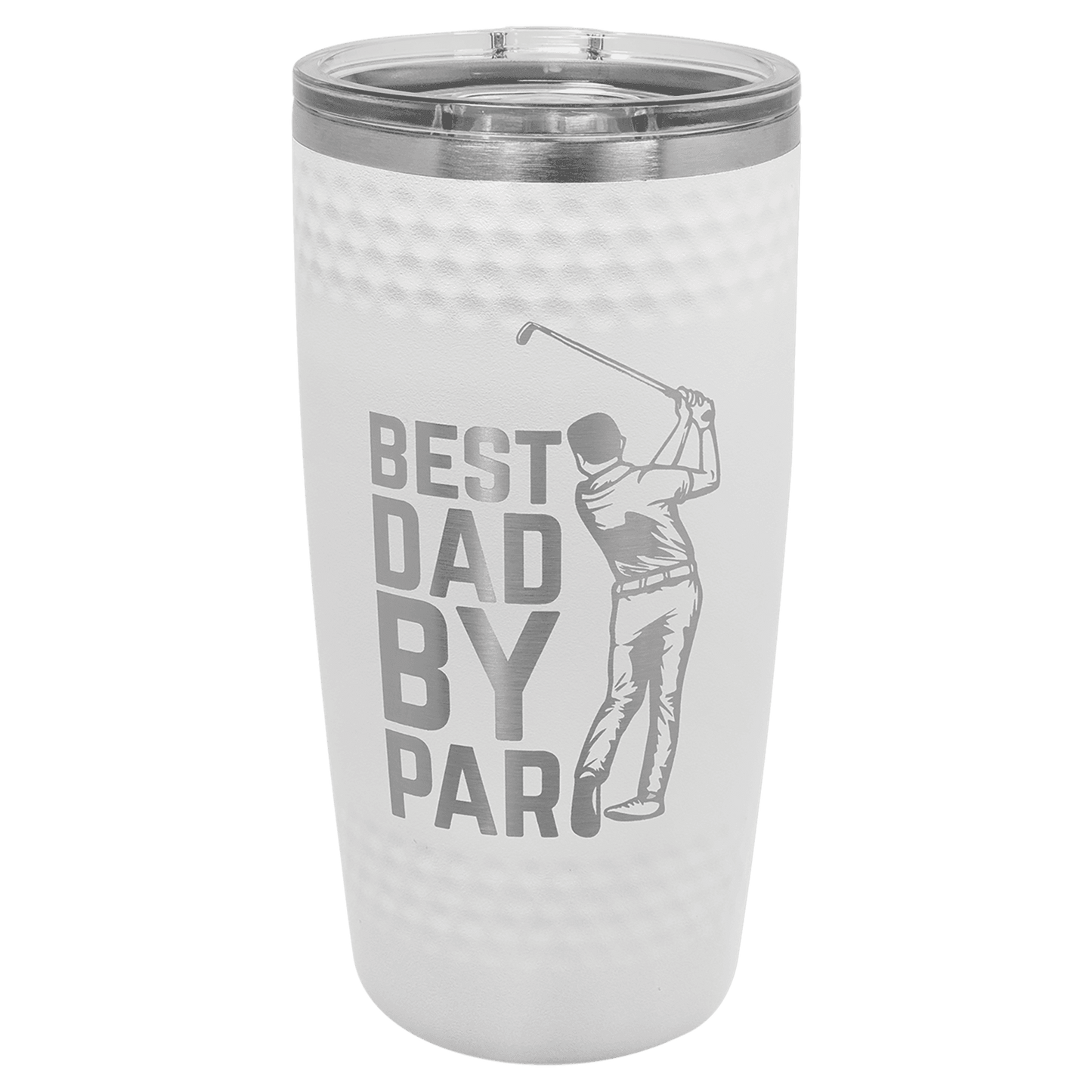 Polar Camel 20 oz. Golf Dimple Tumbler with Slider Lid