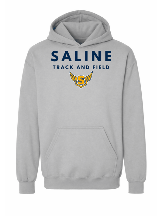Saline Track Gildan Maxweight Hammer Premium Hoodie