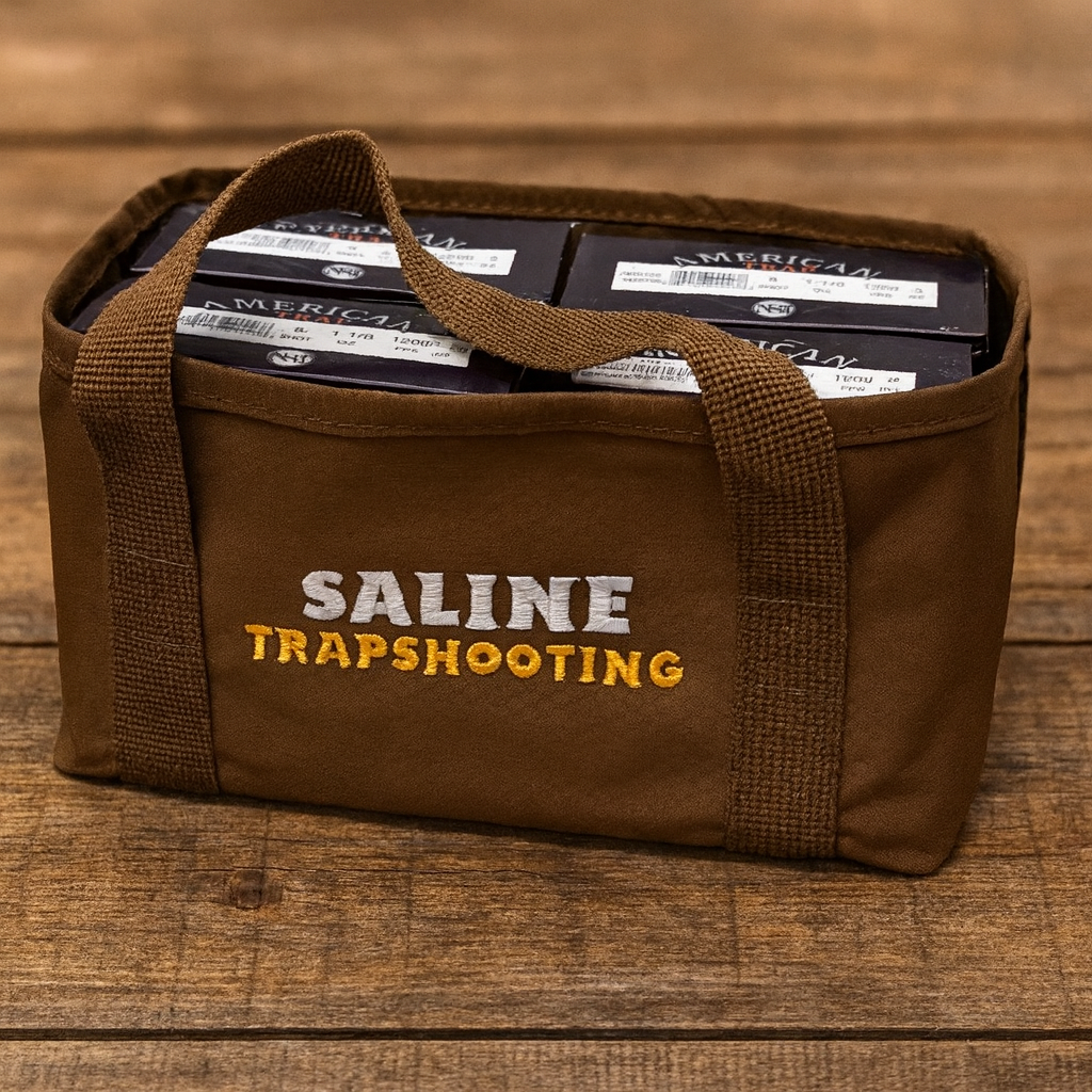 Saline Trap Embroidered Four Box Ammo carrier*** SEE ITEM NOTES!!!****