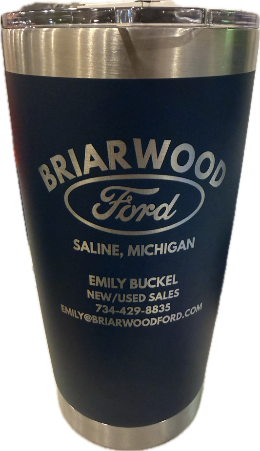 Custom 20oz Tumbler with magnetic slide lid