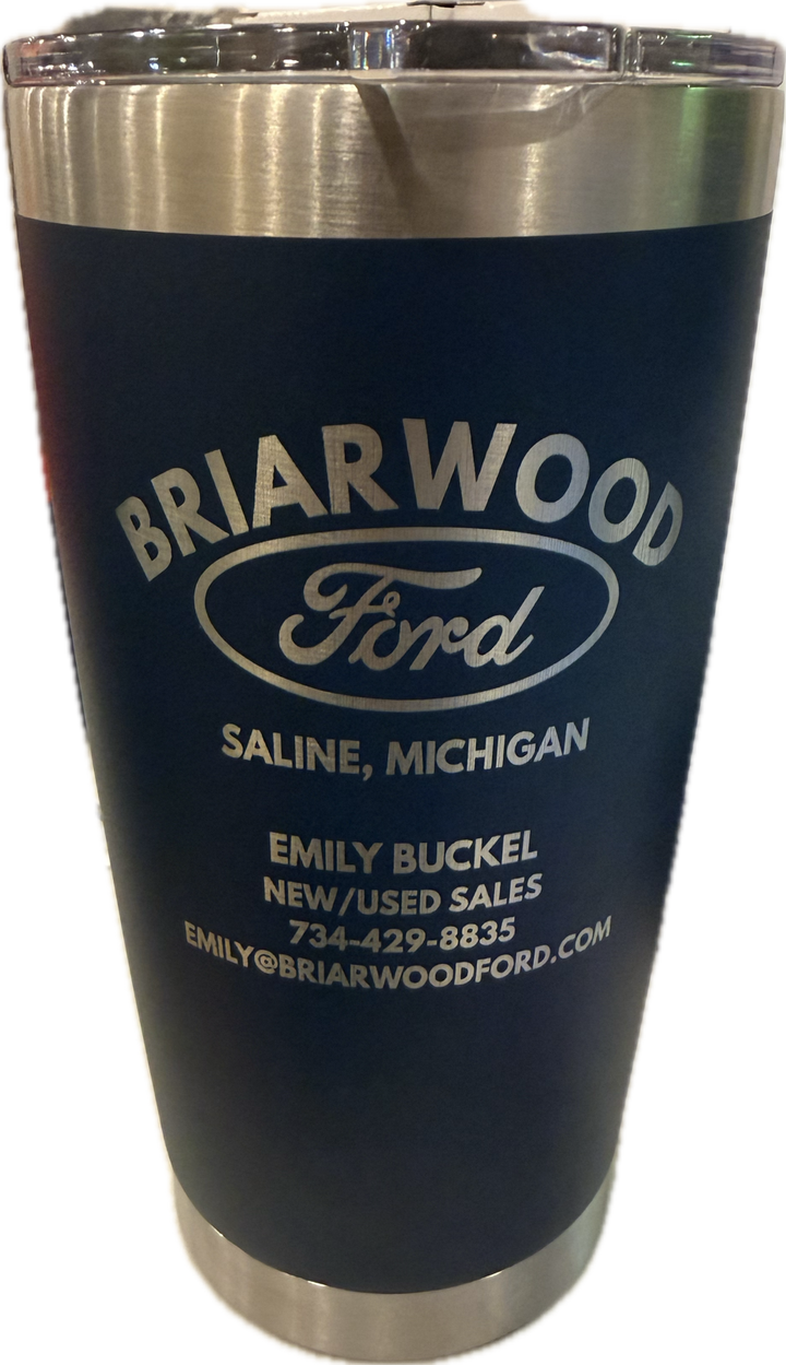 Custom 20oz Tumbler with magnetic slide lid