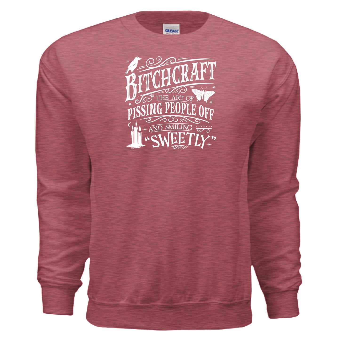 Heather Sport Scarlet Red - FRONT