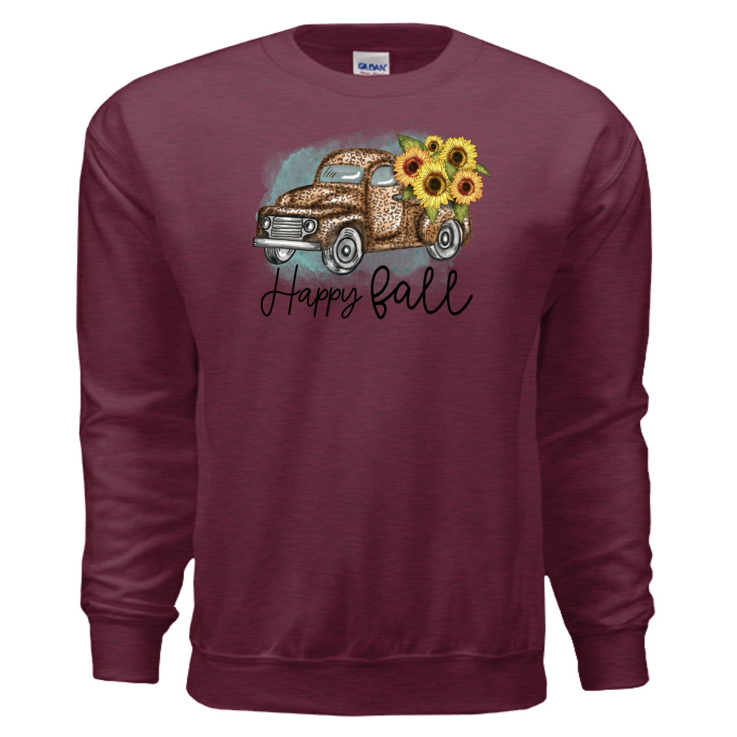 Heather Sport Dark Maroon - FRONT