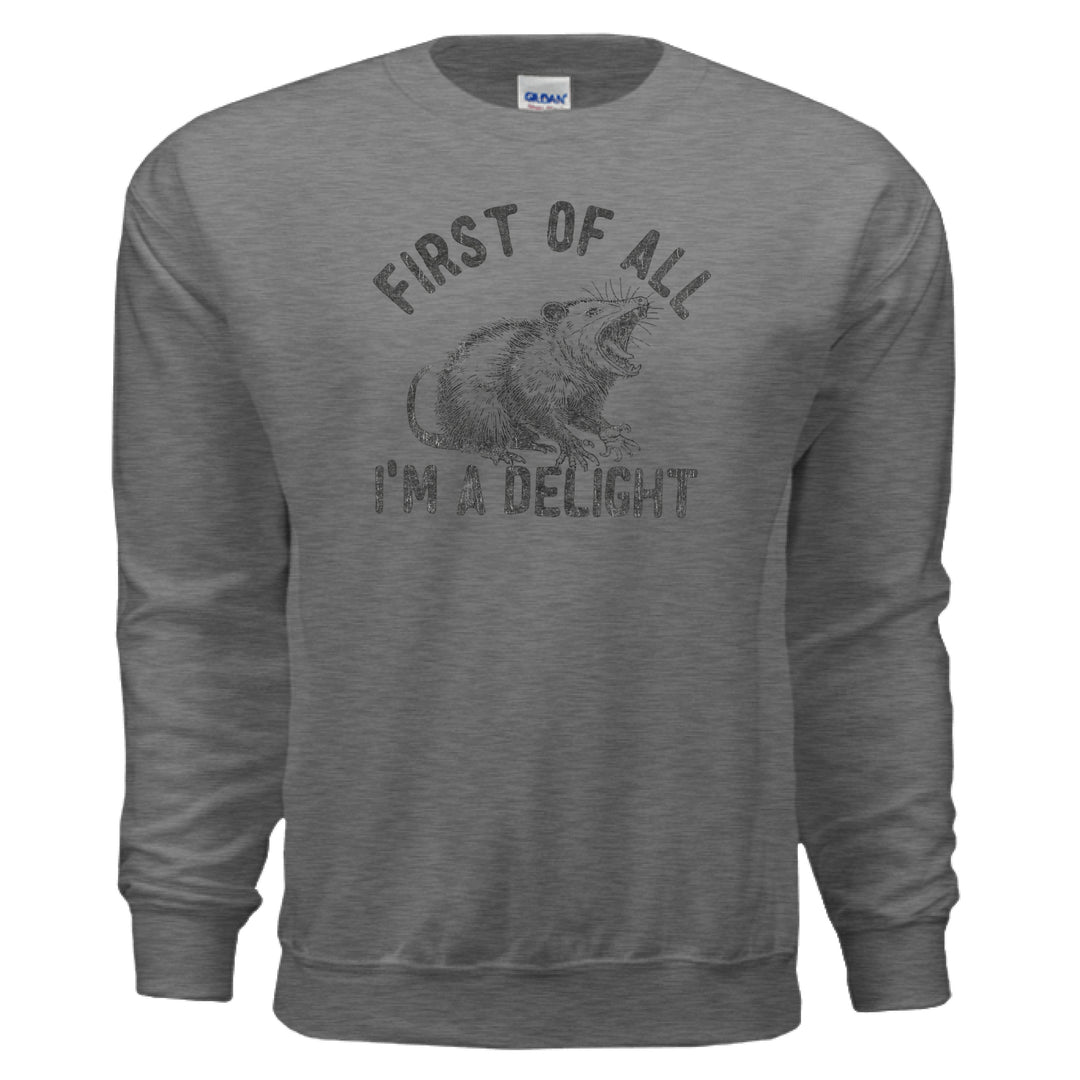 GRAPHITE HEATHER - FRONT