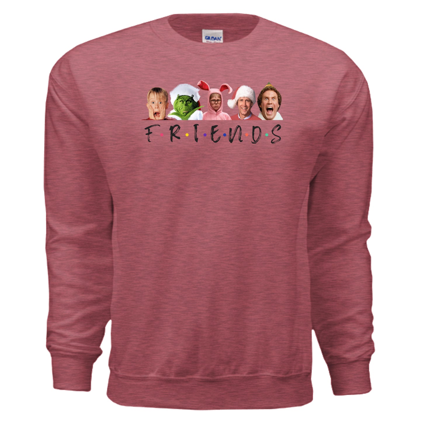 Heather Sport Scarlet Red - FRONT