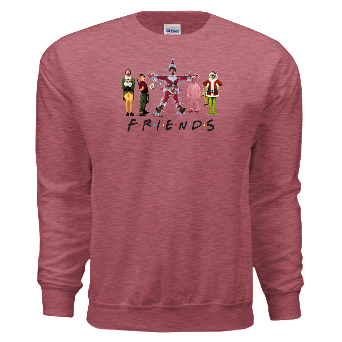 Heather Sport Scarlet Red - FRONT