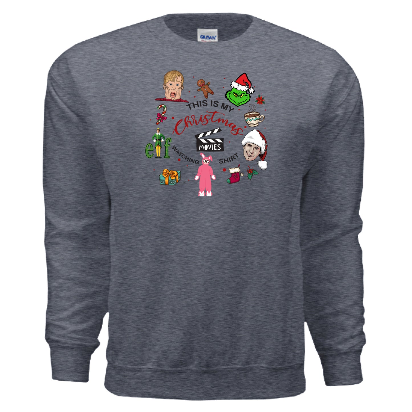 Heather Sport Dark Navy - FRONT