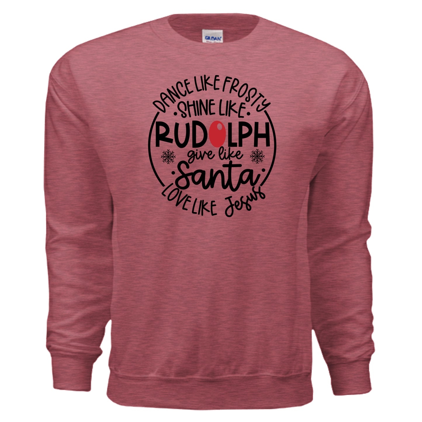 Heather Sport Scarlet Red - FRONT