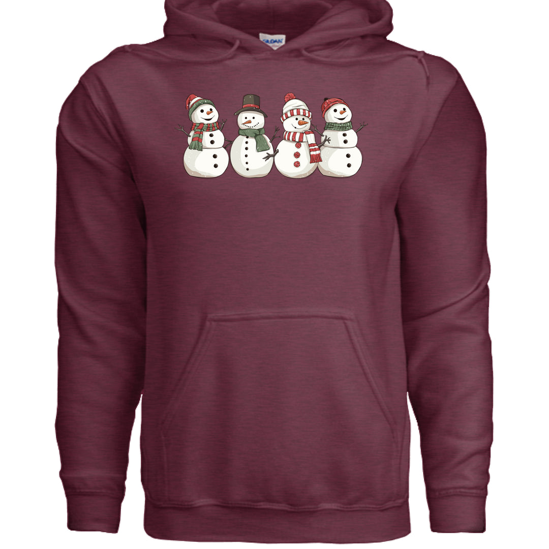 Heather Sport Dark Maroon - FRONT