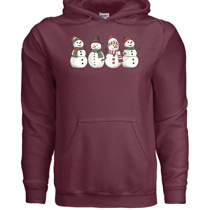 Heather Sport Dark Maroon - FRONT