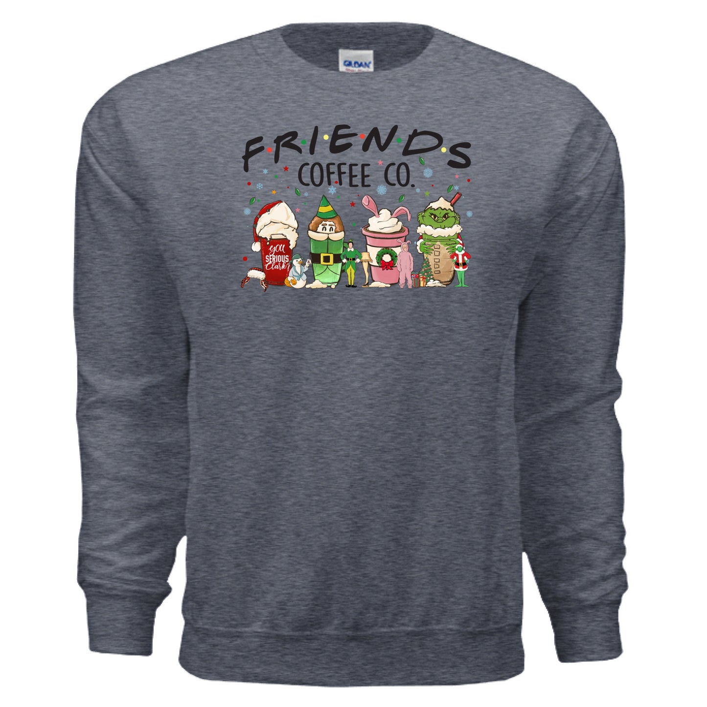 Heather Sport Dark Navy - FRONT