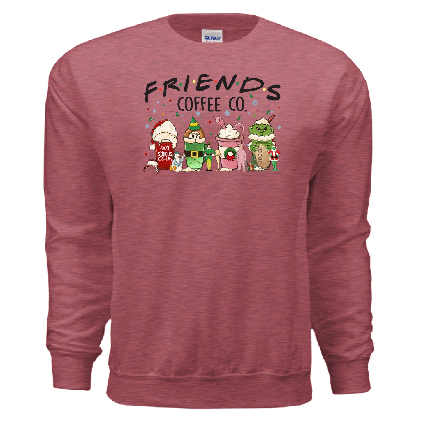 Heather Sport Scarlet Red - FRONT