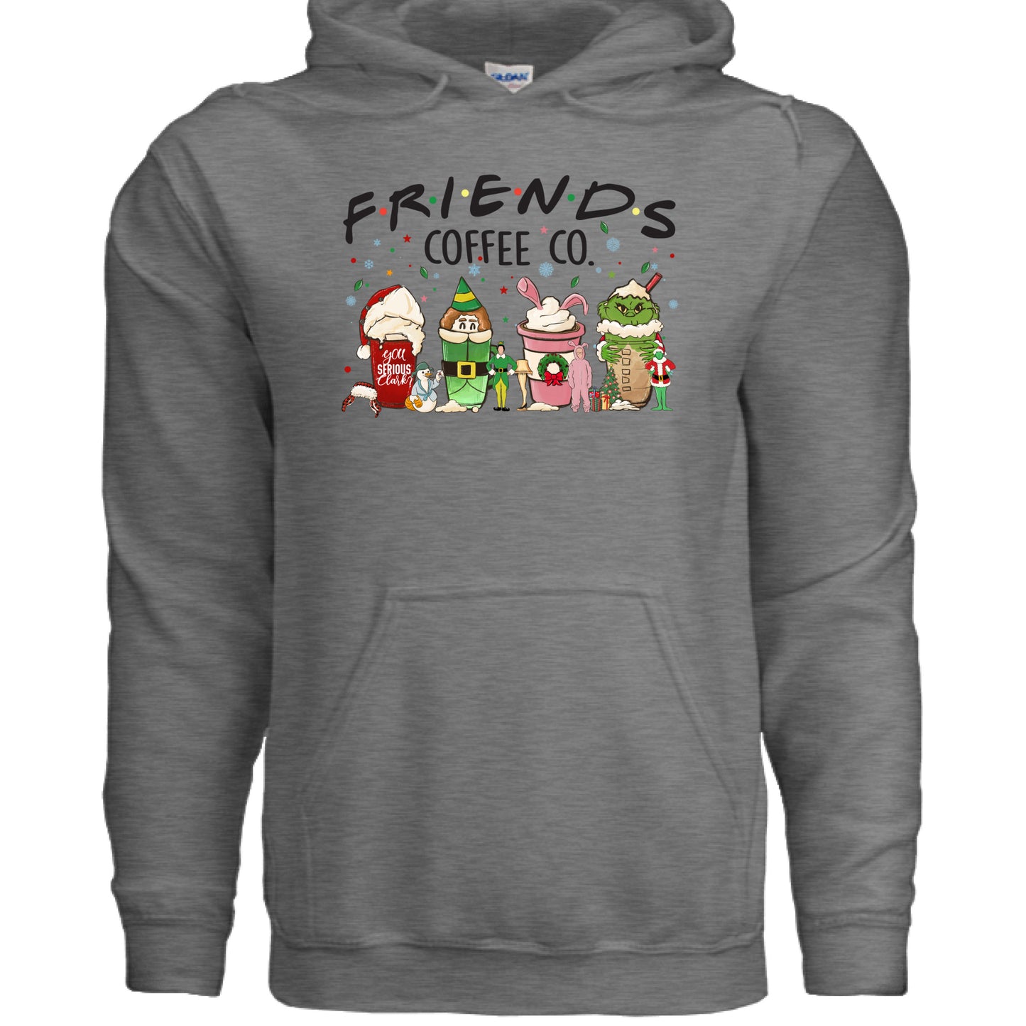 GRAPHITE HEATHER - FRONT