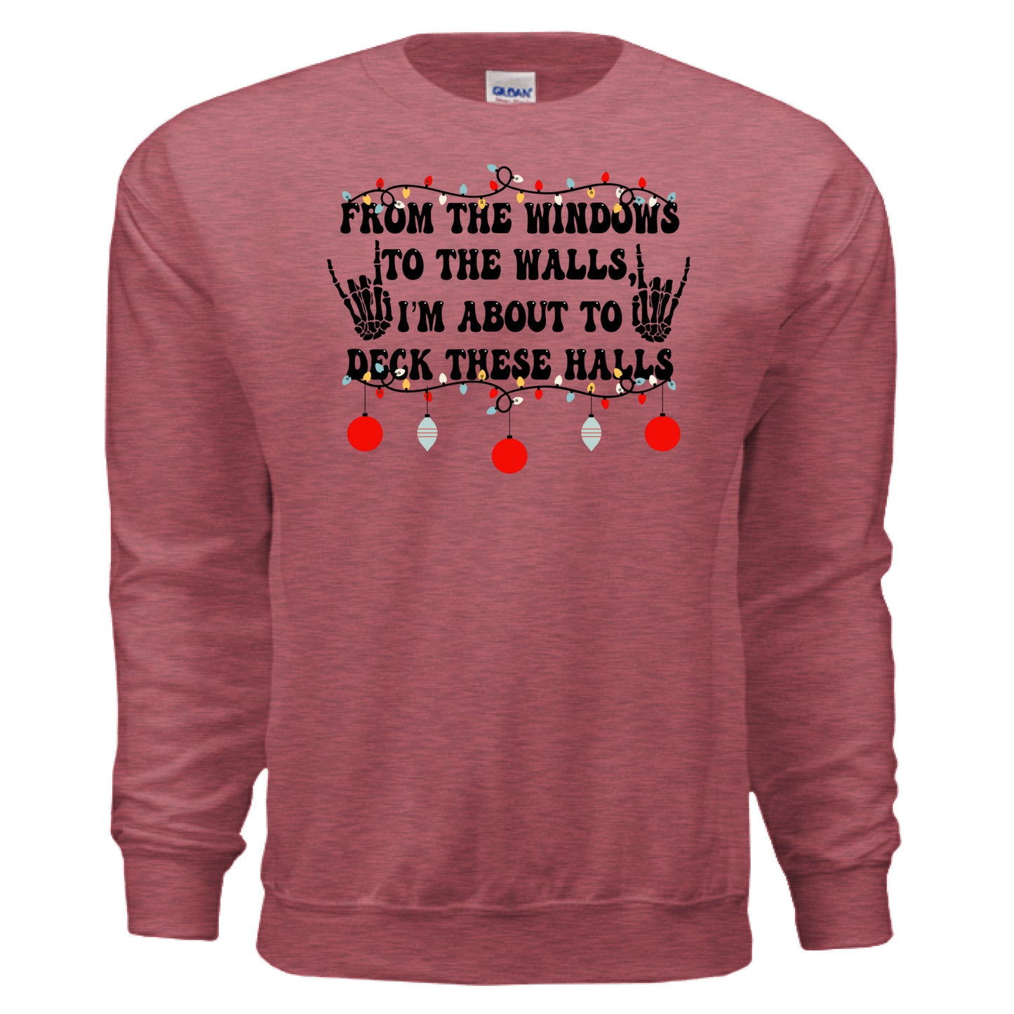 Heather Sport Scarlet Red - FRONT