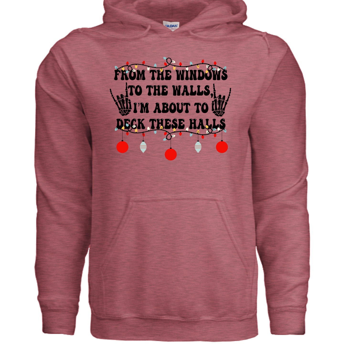 Heather Sport Scarlet Red - FRONT