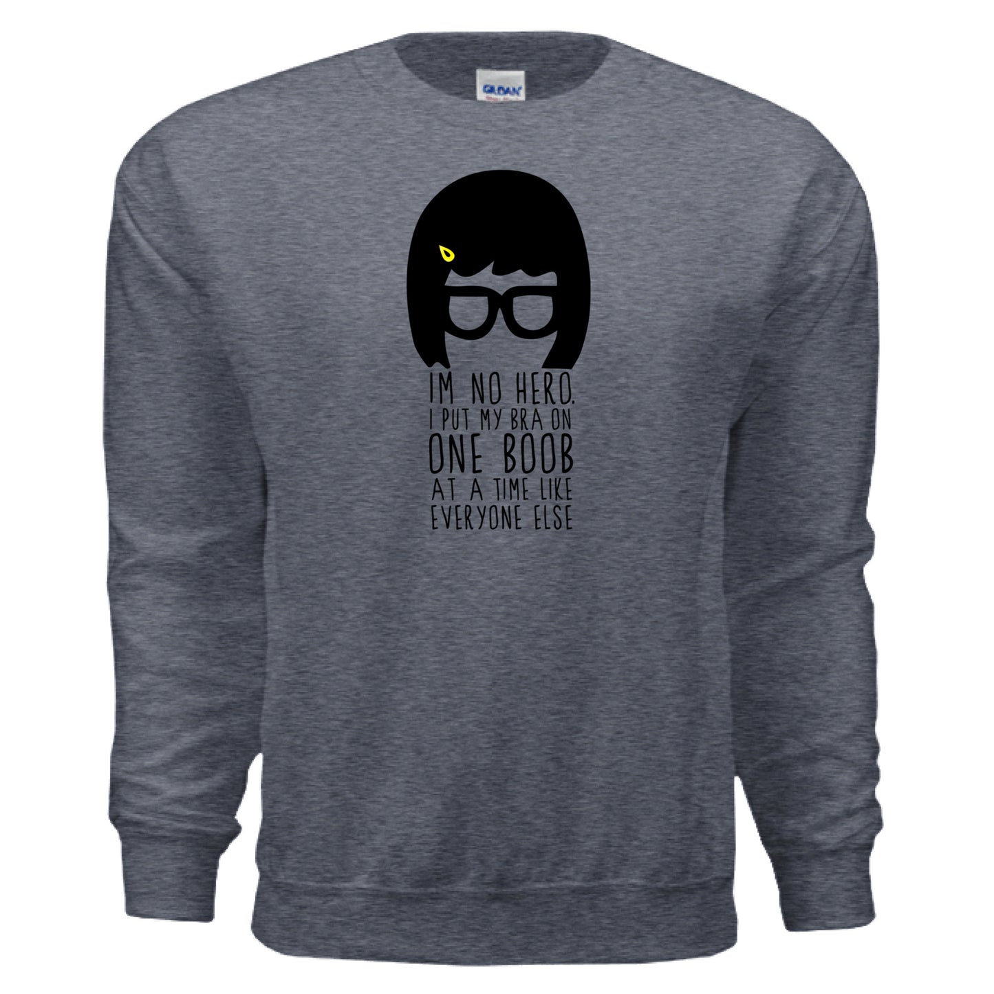 Heather Sport Dark Navy - FRONT