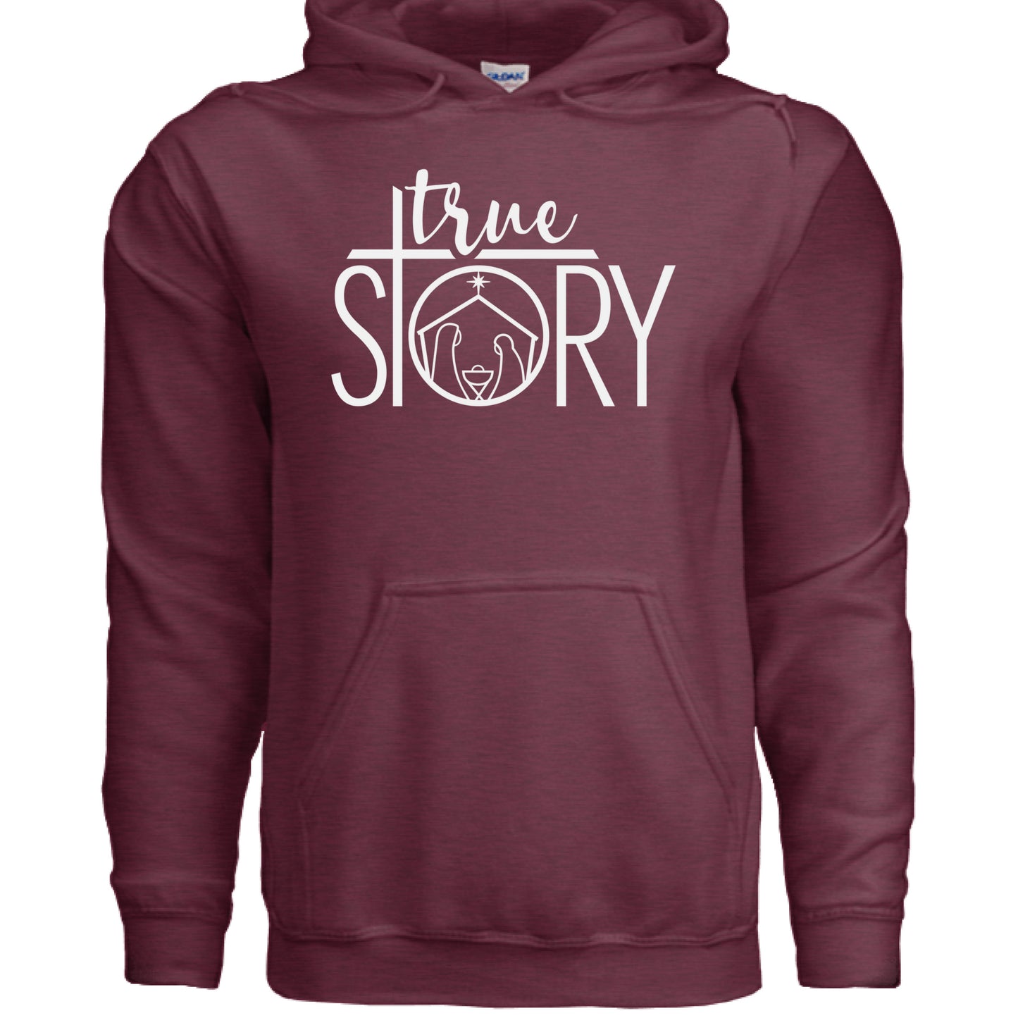 Heather Sport Dark Maroon - FRONT