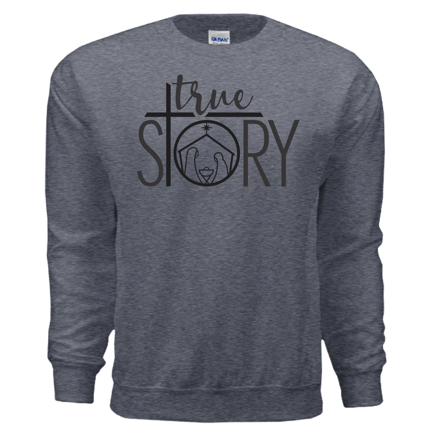 Heather Sport Dark Navy - FRONT