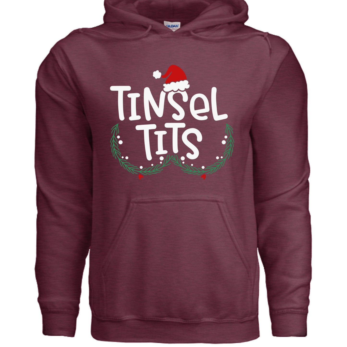 Heather Sport Dark Maroon - FRONT