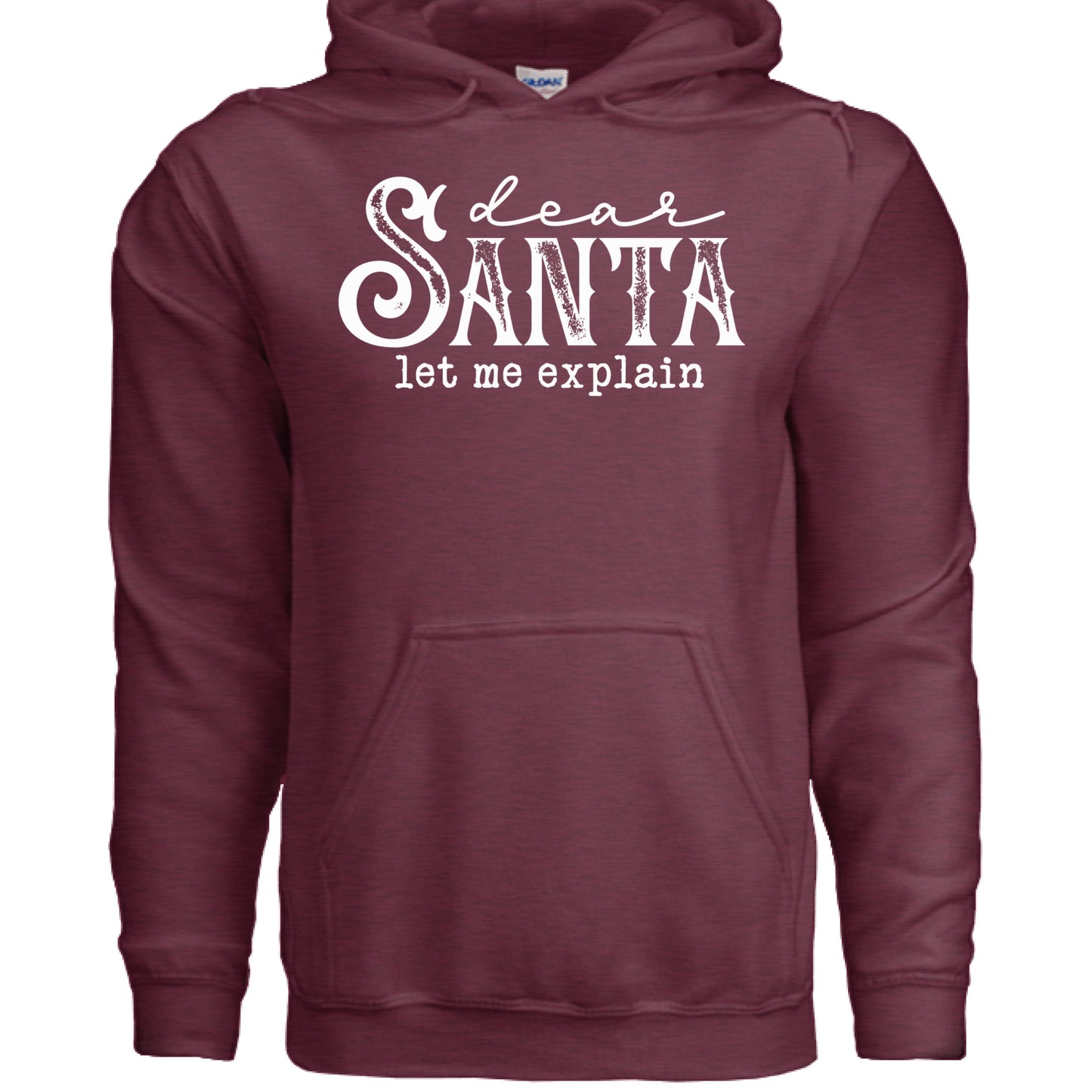 Heather Sport Dark Maroon - FRONT