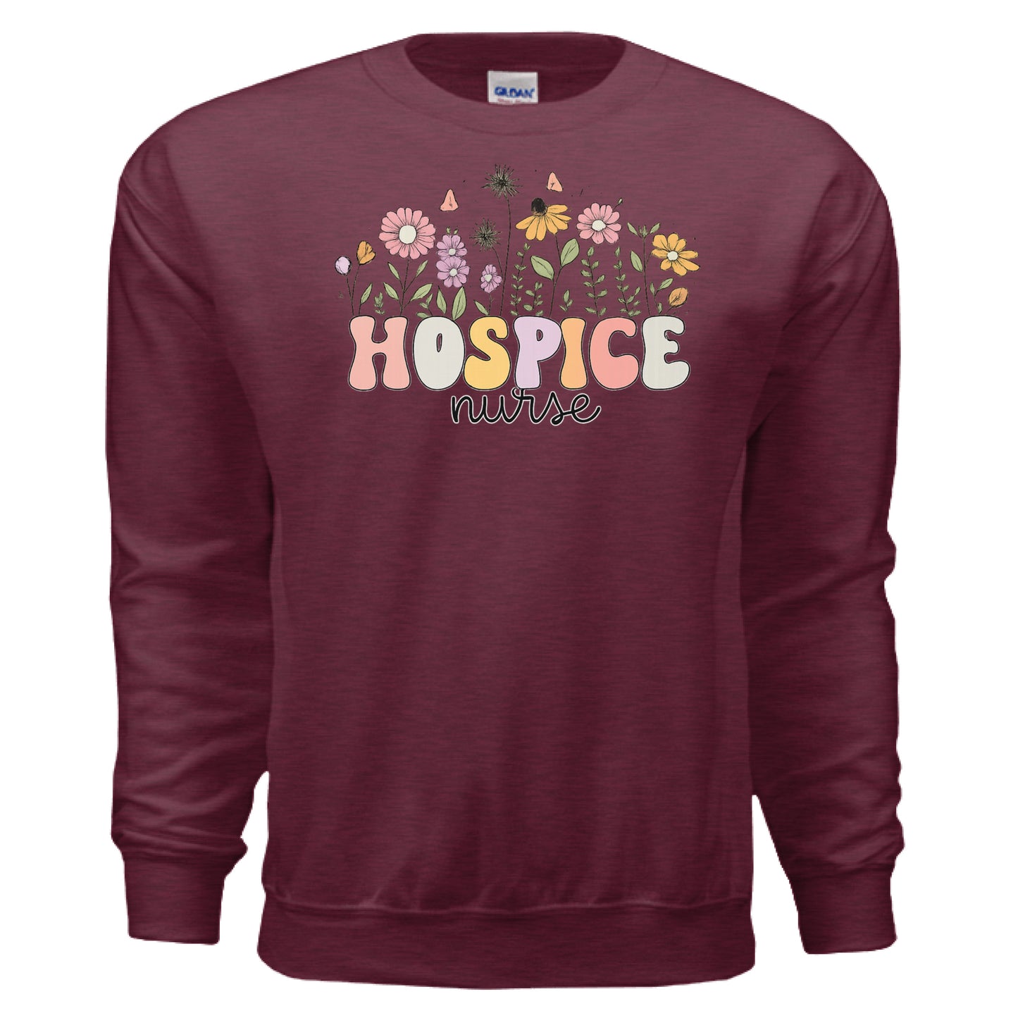 Heather Sport Dark Maroon - FRONT